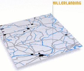 3d view of Miller Landing