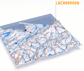 3d view of La Chorrera