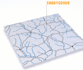 3d view of Shady Grove