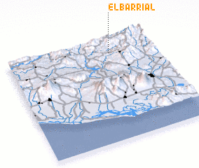 3d view of El Barrial