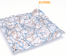 3d view of El Pinal