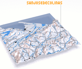 3d view of San José de Colinas