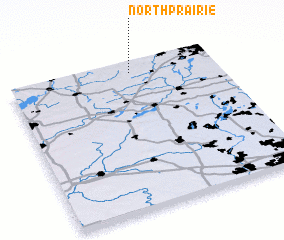 3d view of North Prairie