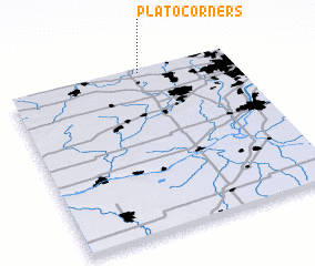 3d view of Plato Corners