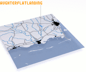 3d view of Slaughter Flat Landing