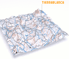 3d view of Tierra Blanca