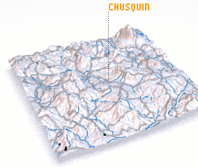 3d view of Chusquín