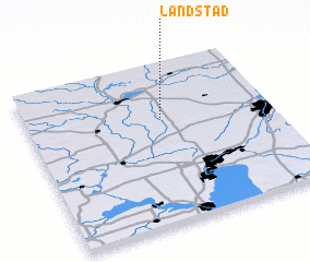 3d view of Landstad