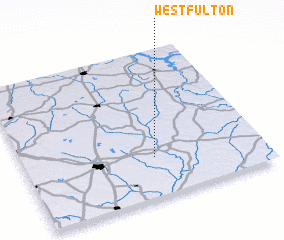 3d view of West Fulton