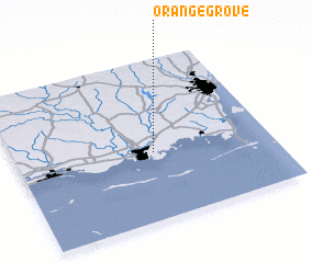 3d view of Orange Grove