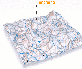 3d view of La Cañada