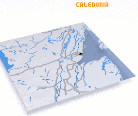 3d view of Caledonia