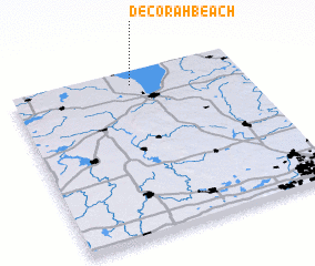 3d view of Decorah Beach