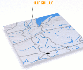 3d view of Klingville