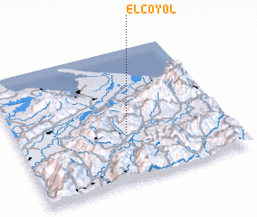 3d view of El Coyol