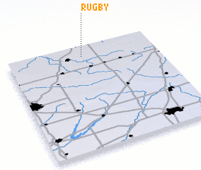 3d view of Rugby