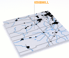 3d view of Knob Hill