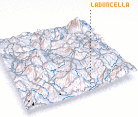 3d view of La Doncella