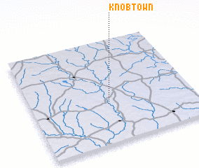3d view of Knobtown