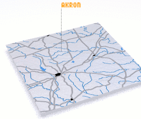 3d view of Akron