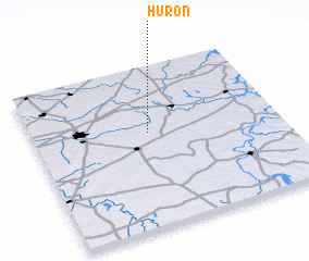 3d view of Huron