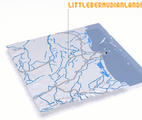 3d view of Little Bermudian Landing