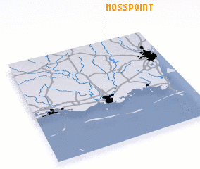 3d view of Moss Point