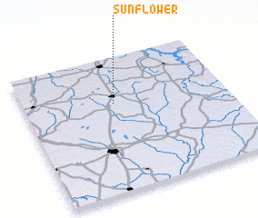 3d view of Sunflower