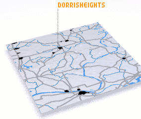 3d view of Dorris Heights