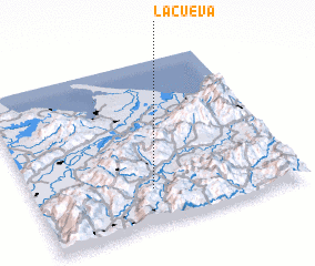 3d view of La Cueva