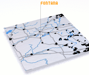 3d view of Fontana