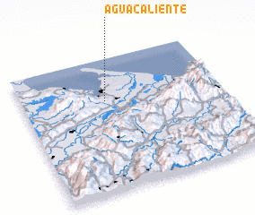 3d view of Agua Caliente