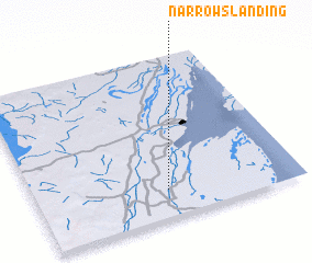 3d view of Narrows Landing