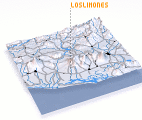 3d view of Los Limones