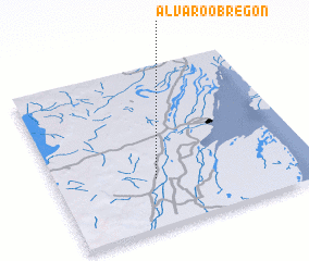3d view of Álvaro Obregón