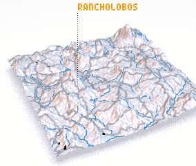 3d view of Rancho Lobos