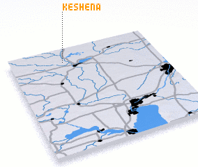 3d view of Keshena