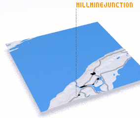 3d view of Mill Mine Junction