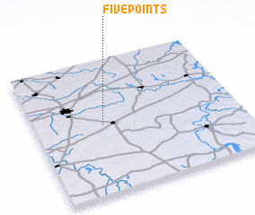 3d view of Five Points
