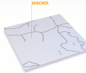 3d view of Akachén