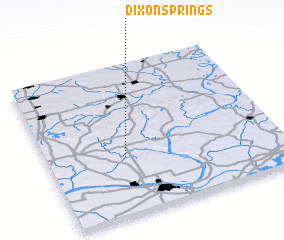 3d view of Dixon Springs