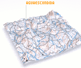 3d view of Agua Escondida