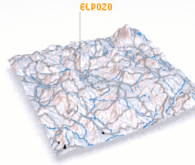3d view of El Pozo