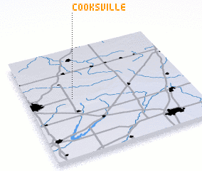 3d view of Cooksville