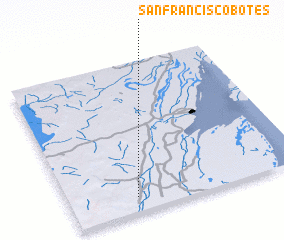 3d view of San Francisco Botes