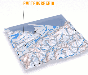 3d view of Punta Herrería