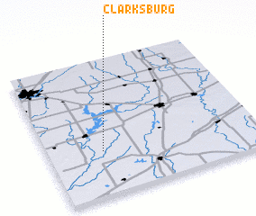 3d view of Clarksburg