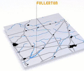 3d view of Fullerton