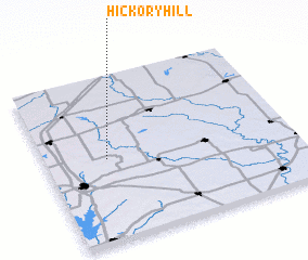 3d view of Hickory Hill