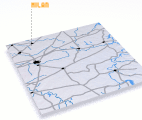3d view of Milan